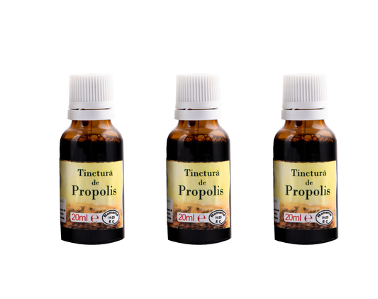 Set 3xSticlute tinctura propolis 20ml