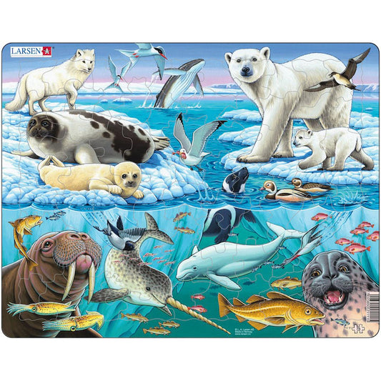 Puzzle Larsen - Arctic Ice, 75 piese (48414)